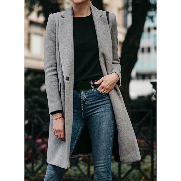 estilo 2 3 Tamaños vendido por 5 botones Abrigo//Chaqueta Gris Botones