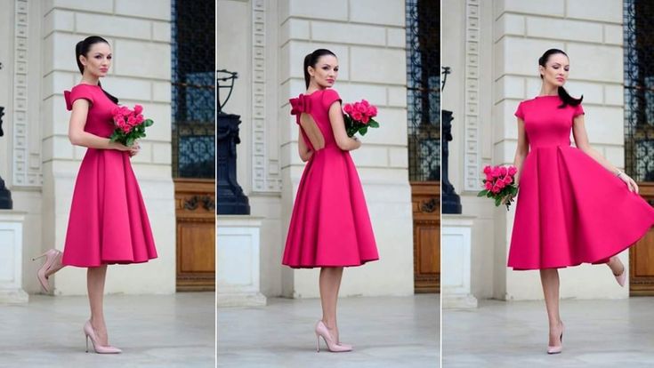 raspberry pink dress | Pink dress, Dresses, Wedding dresses raspberry pink dress | Pink dress, Dresses, Wedding dresses