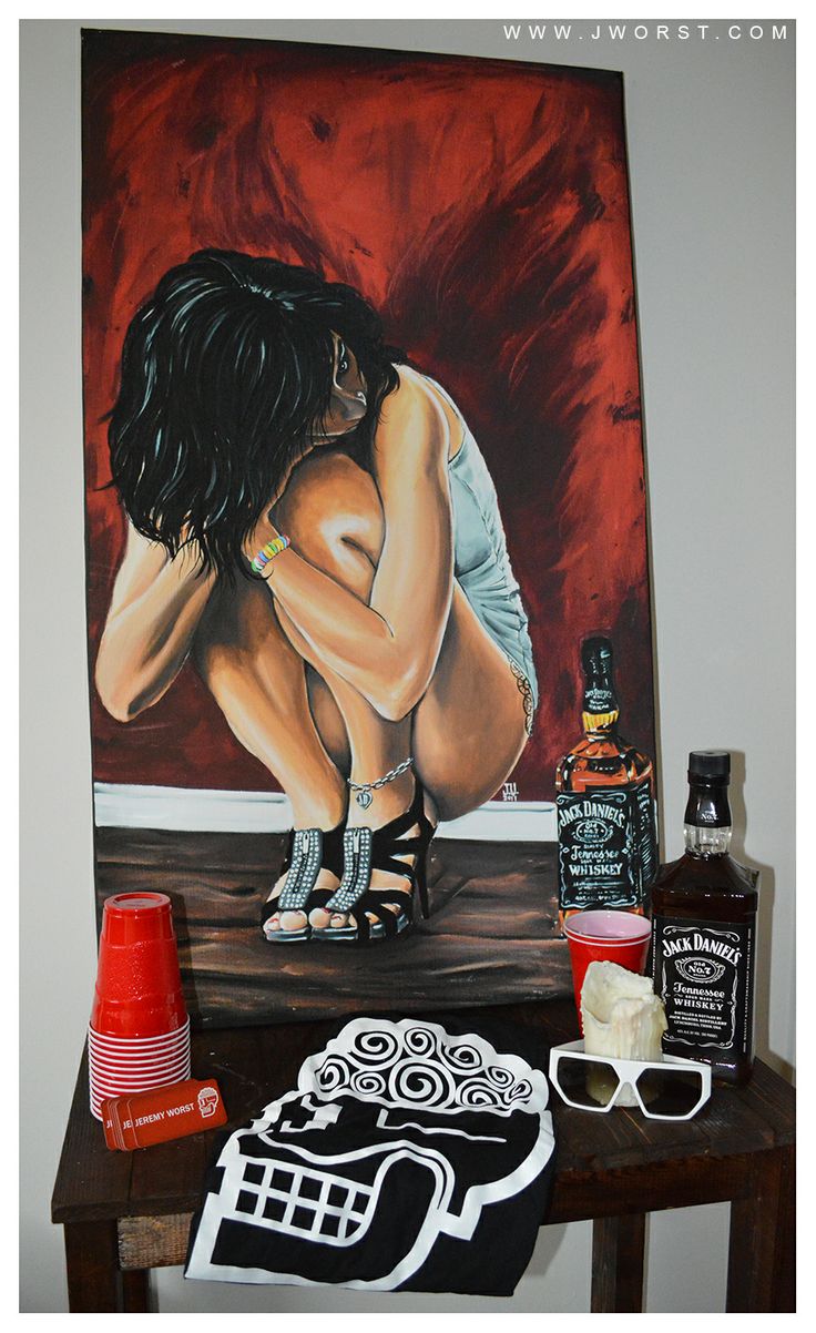 diapered piss shit sexy babe jack daniels posters