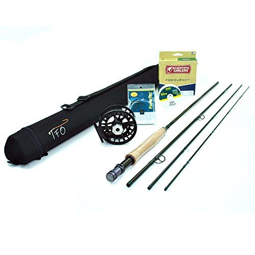 4wt, 90, 4pc w//Lamson Remix Fly Reel TFO BVK Fly Rod Outfit