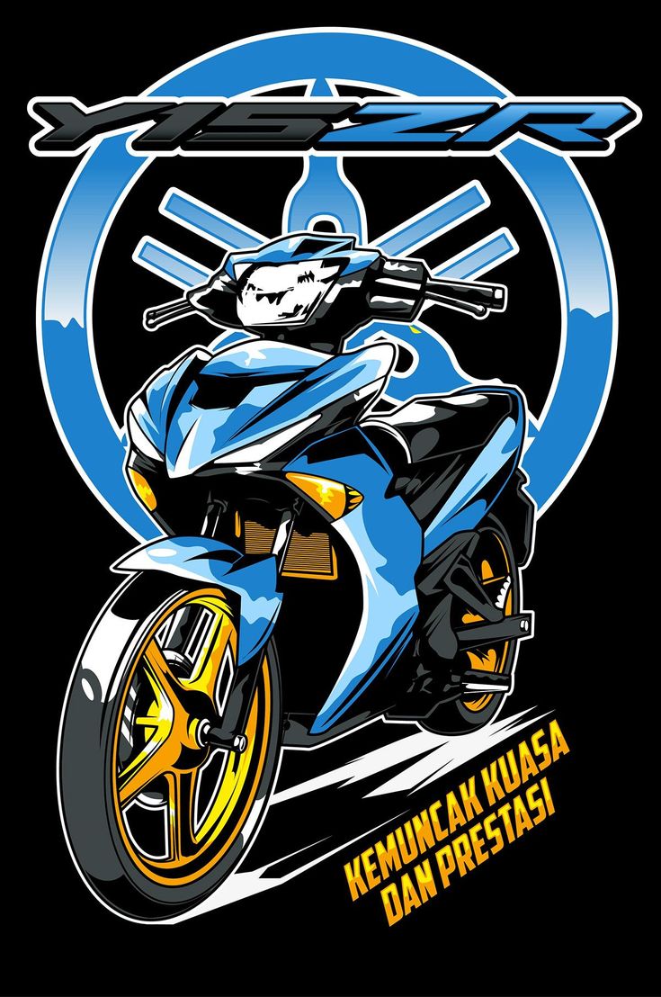 Anime Motorcycle Decals Anime Motorcycle Yamaha Yamaha Rxz