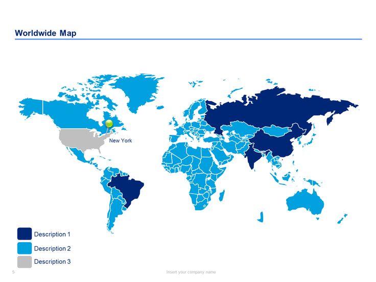powerpoint template world map