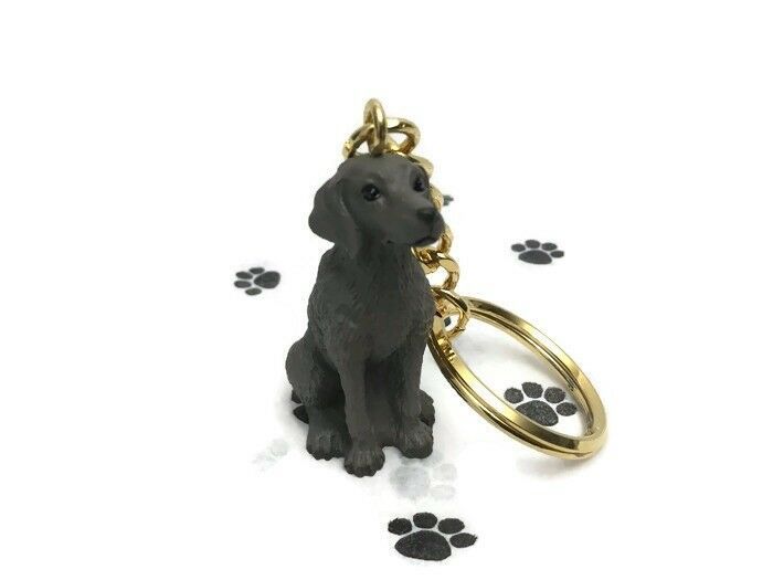ALASKAN MALAMUTE Dog Tiny One Resin Keychain Key Chain Ring