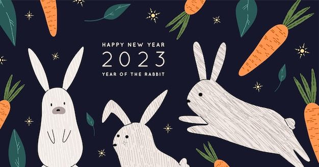 с китайским новым годом 2023 открытки скачать бесплатно