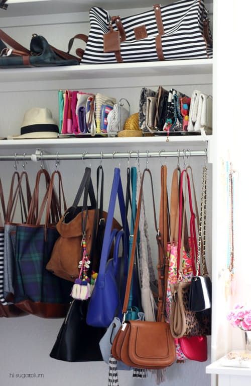 Best 25+ Purse organizer closet ideas on Pinterest | Organize ... Best 25+ Purse organizer closet ideas on Pinterest | Organize ...