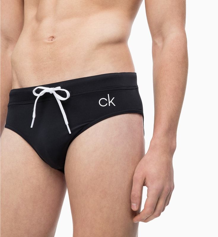 Calvin Klein ba ador para hombre ajustado Slip en negro Varela