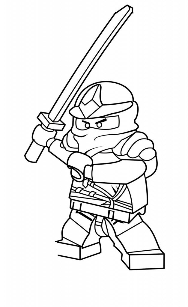 lego ninjago coloring pages to print