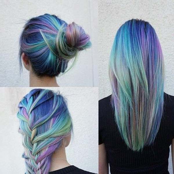 Yeni Trend Sac Tebesiri Hair Chalk Trendi Mermaid Hair Color Hair Inspiration Hair Styles Yeni Trend Sac Tebesiri Hair Chalk Trendi Mermaid Hair Color Hair Inspiration Hair Styles