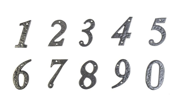Letters And Numbers For House Letters And Numbers For House