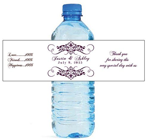 The 11 best water bottle labels images on Pinterest Water bottle