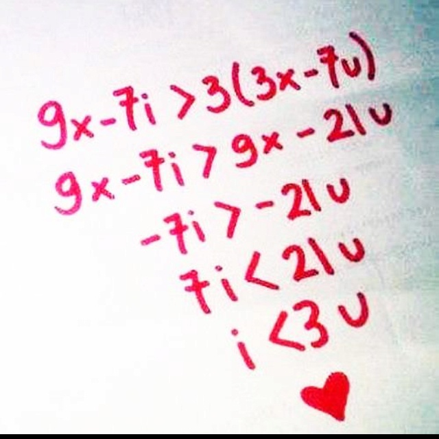 69 Best Make You Giggle Images On Pinterest Funny Stuff, Nerd - 640x640 - jpeg I Love You Inequality