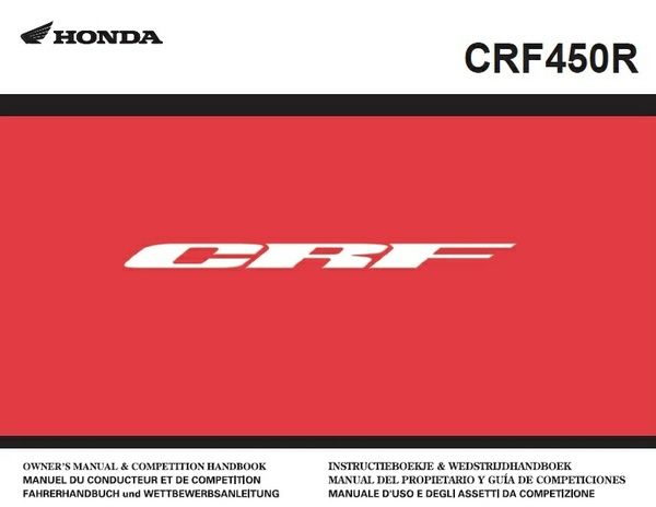 2006 crf450r service manual pdf