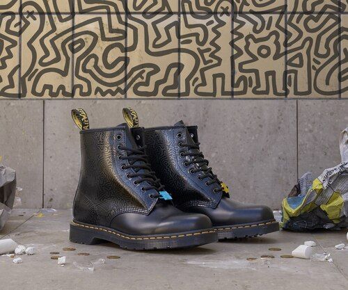 doc martens keith haring