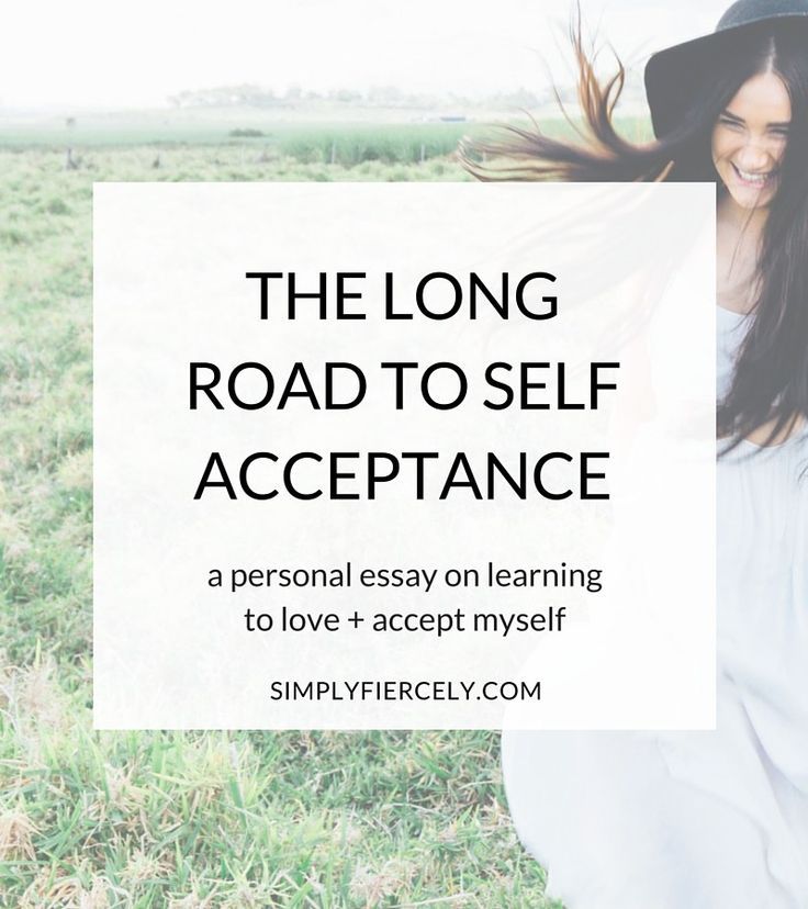 accepting yourself essay