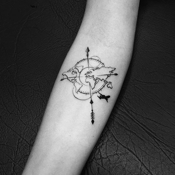 33 best Travel Tattoos images re Pinterest | Tatoos