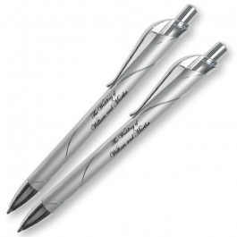 18 Best Wedding Favors Images On Pinterest Personalized Silver Sizzle Gift Pen Elegant Metallic With Unique Wave Decoration