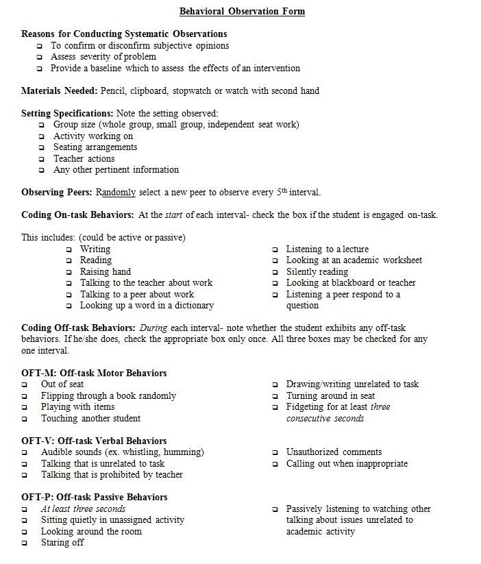 47 best Observation Forms images on Pinterest Speech language - work release form 47 best Observation Forms images on Pinterest Speech language - work release form