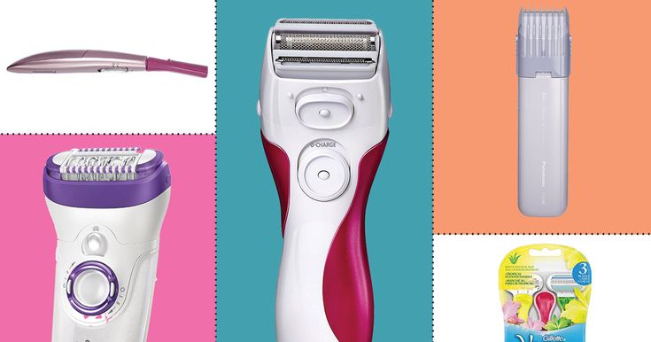 Razor with bikini shaver — 13