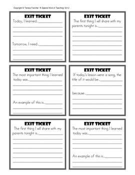 entrance slip template