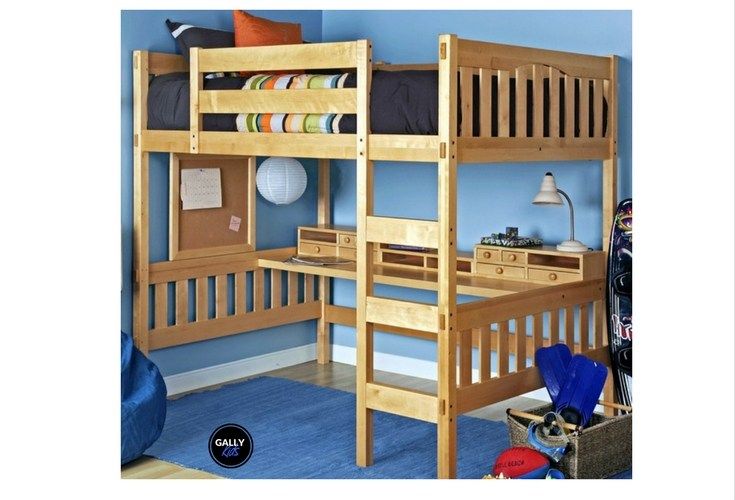 Find A Full Size Loft Bed With Desk Underneath Perfect For