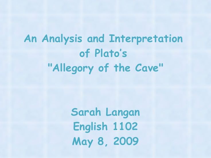 rhetorical analysis of platos the allegory ‘ the allegory of the cave’ by plato – the meaning the allegory of the cave by plato should not be taken at face value in essays and exams, whoever is marking it expects you to have a deeper understanding of the meaning of the theory you can then use these to think about criticisms and then to form your own opinion. rhetorical analysis of platos the allegory ‘ the allegory of the cave’ by plato – the meaning the allegory of the cave by plato should not be taken at face value in essays and exams, whoever is marking it expects you to have a deeper understanding of the meaning of the theory you can then use these to think about criticisms and then to form your own opinion.