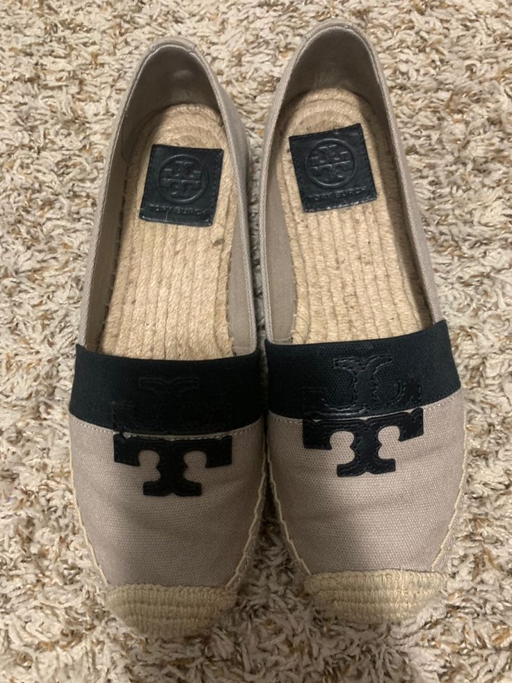 tory burch denim flats