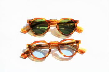 Lesca LUNETIER】CROWN PANTO 8mm Upcycling Acetate LIMITED EDITION ...