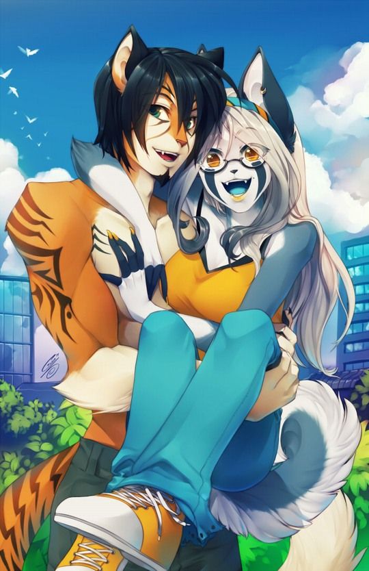 Anime furry love