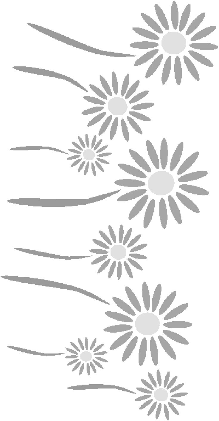 printable flower stencils