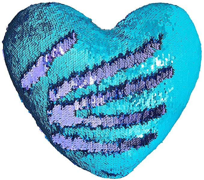 Amazon.com: Play Tailor Mermaid Throw Pillow with Insert Reversible