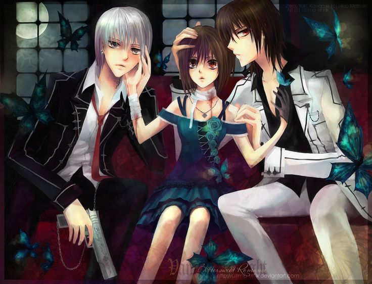 Vampire romance anime shows