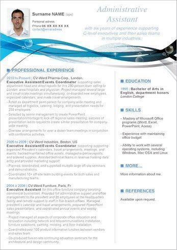 11 modelos de curriculums vitae 10 ejemplos 21 resume template word