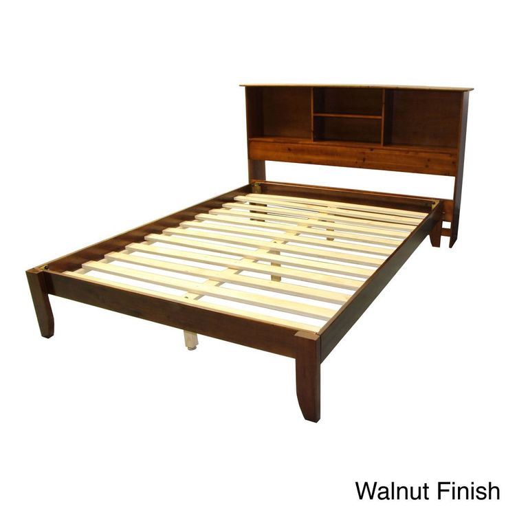 scandinavia queen size solid wood tapered leg platform bed with bookcase headboard by epicfurnishings - Bed Frames Without Box Spring scandinavia queen size solid wood tapered leg platform bed with bookcase headboard by epicfurnishings - Bed Frames Without Box Spring
