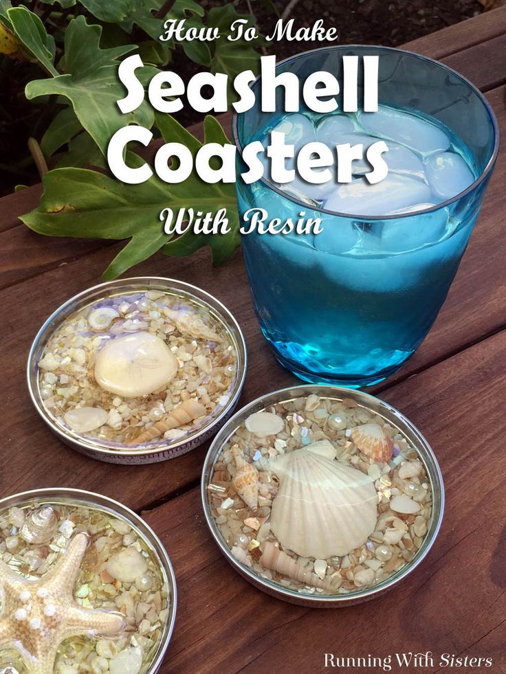 Make seashell coasters with resin. Well show you how to turn jar lids Make seashell coasters with resin. Well show you how to turn jar lids