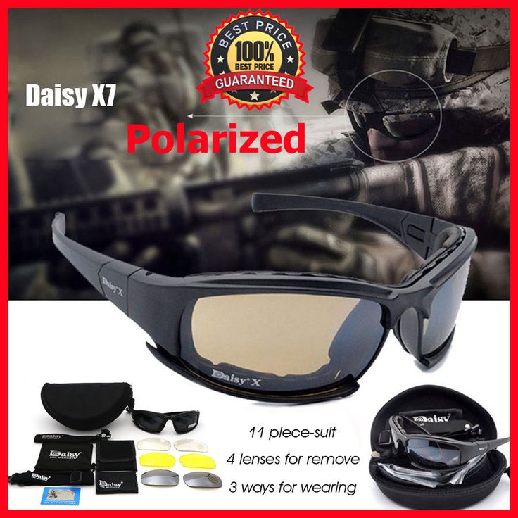 Men Tactical Glasses Sports Transition Polarized Daisy X7 Sunglasses 4 Lens Kit Men Tactical Glasses Sports Transition Polarized Daisy X7 Sunglasses 4 Lens Kit
