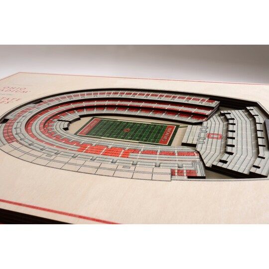 NCAA 5-Layer StadiumView 3D Wall Art NCAA 5-Layer StadiumView 3D Wall Art
