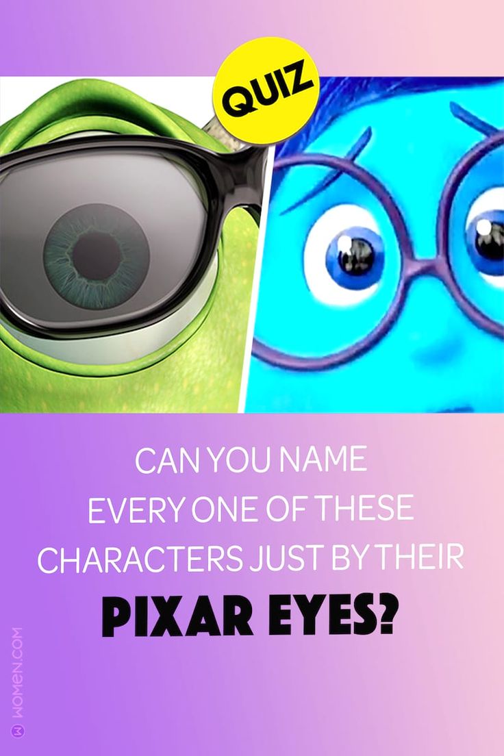 Quiz Can You Name Every One Of These Pixar Characters Just By Their Quiz Can You Name Every One Of These Pixar Characters Just By Their
