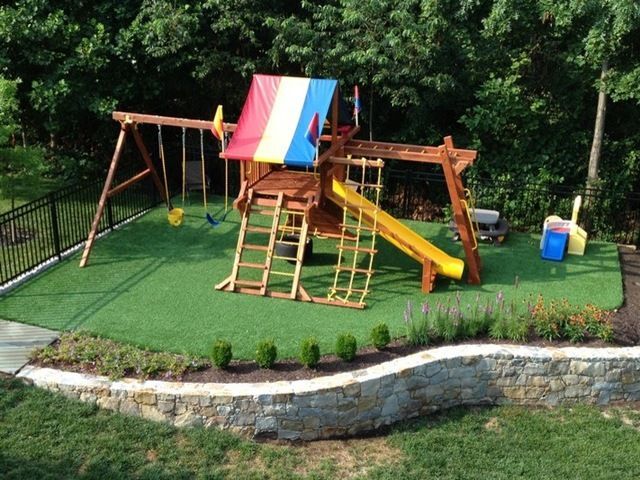 7 best Swing set on slope images on Pinterest | Backyard ... 7 best Swing set on slope images on Pinterest | Backyard ... on Unlevel Backyard Ideas id=90149