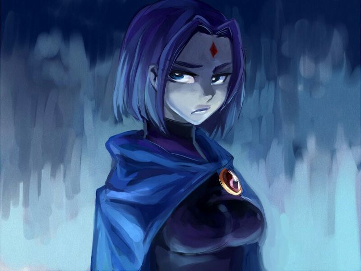 Teen titans raven anime