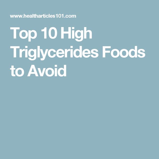 Seniors reduce triglycerides