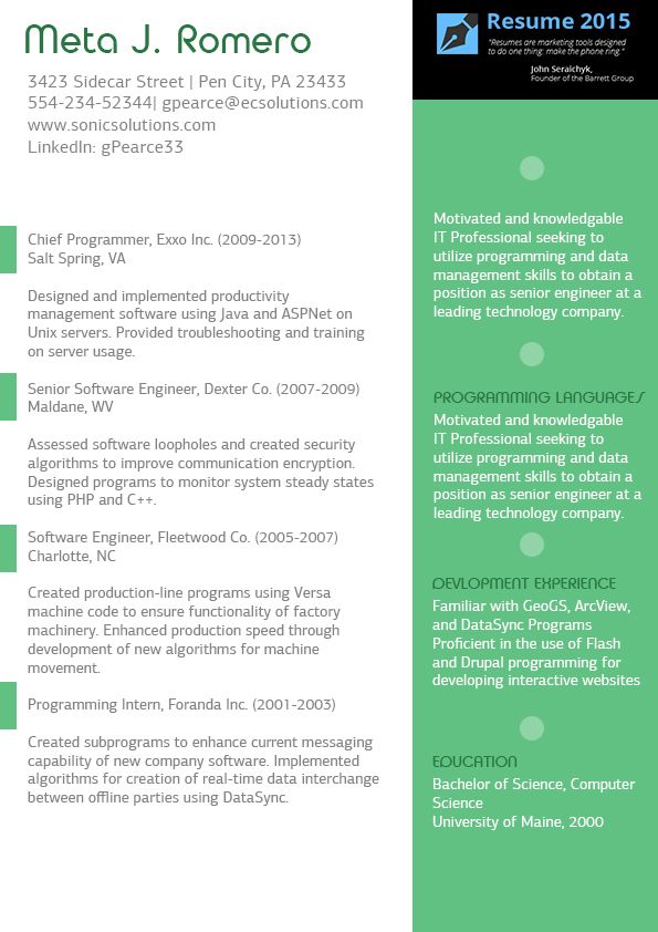 top resume builder