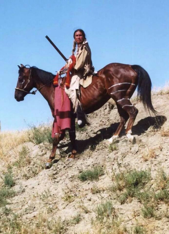 Native Warrior And Horse Via Native American Encyclopedia Native Native Warrior And Horse Via Native American Encyclopedia Native