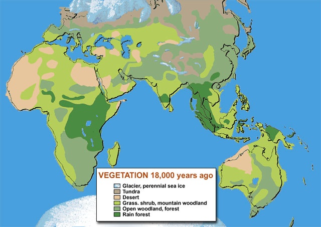 ice age vegetation