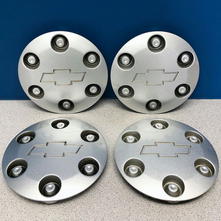 '04-08 Chevrolet Colorado # 5186 5 Spoke Alloy Rim Center Caps GM