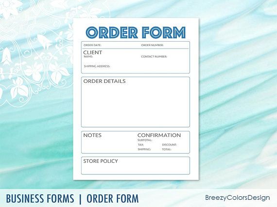 39 best Order Form Templates images on Pinterest Order form - printable order form 39 best Order Form Templates images on Pinterest Order form - printable order form