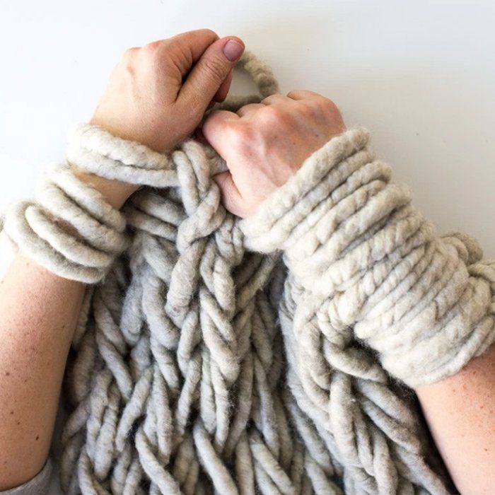 kit tricot bras