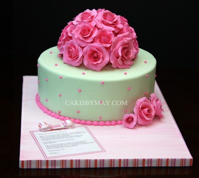 How To Make A Cake Bouquet How To Make A Cake Bouquet
