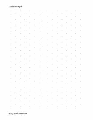printable isometric paper