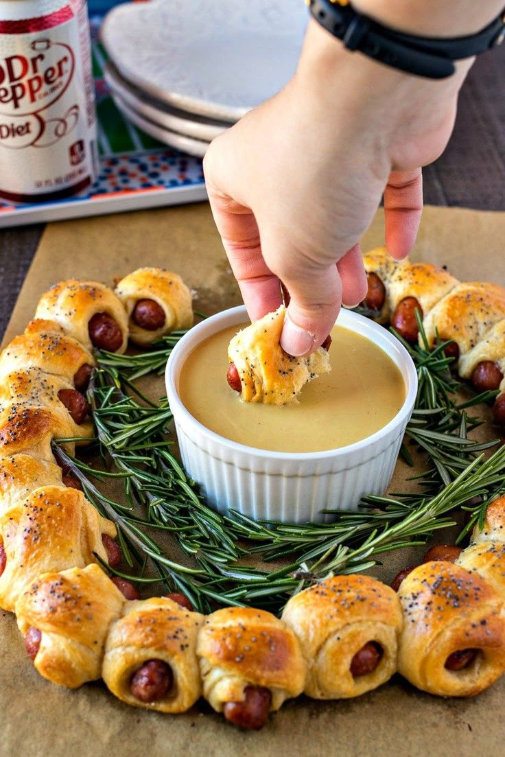 Biscuit Wrapped Mini Hot Dogs Biscuit Wrapped Mini Hot Dogs