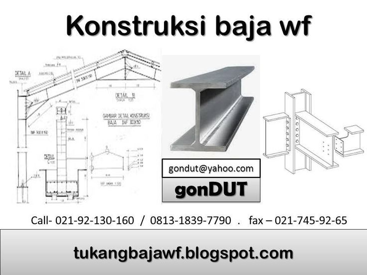 konstruksi baja wf 300 gudang | Desain rumah minimalis, Gambar teknik